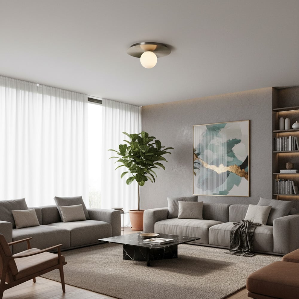 AuroraDisk Nordic LED Sconce - Round Ceiling / Wall Light