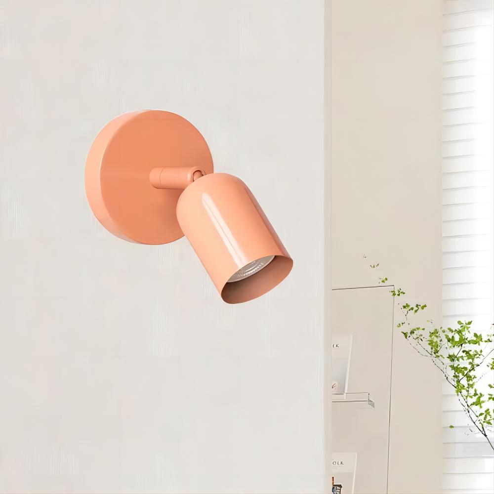 Cream Style Rotatable Wall Lamp – Nordic Design for Modern Living Rooms