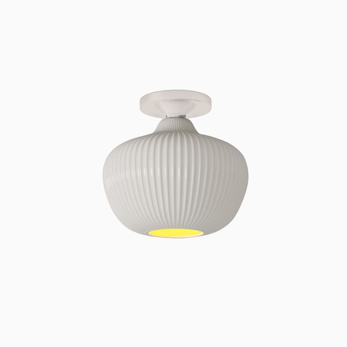 Plafonnier encastré en verre Rivrona - Design globe champagne moderne