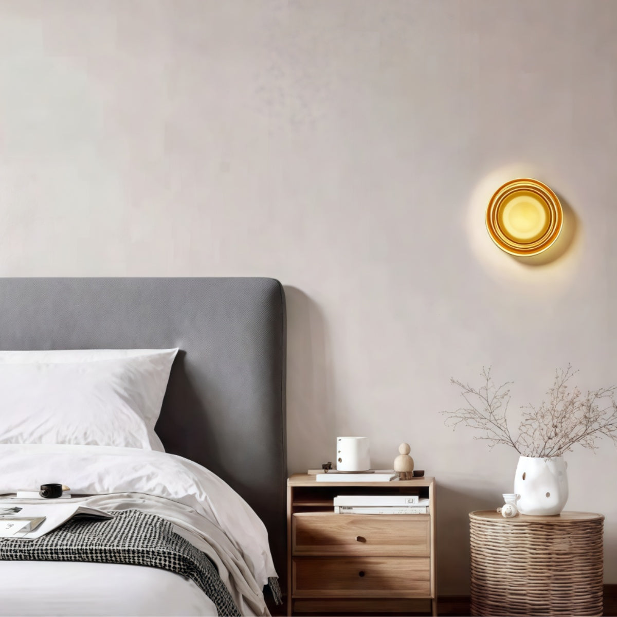 Dimple Wall Lamp – Modern Acrylic Light for Minimalist Interiors