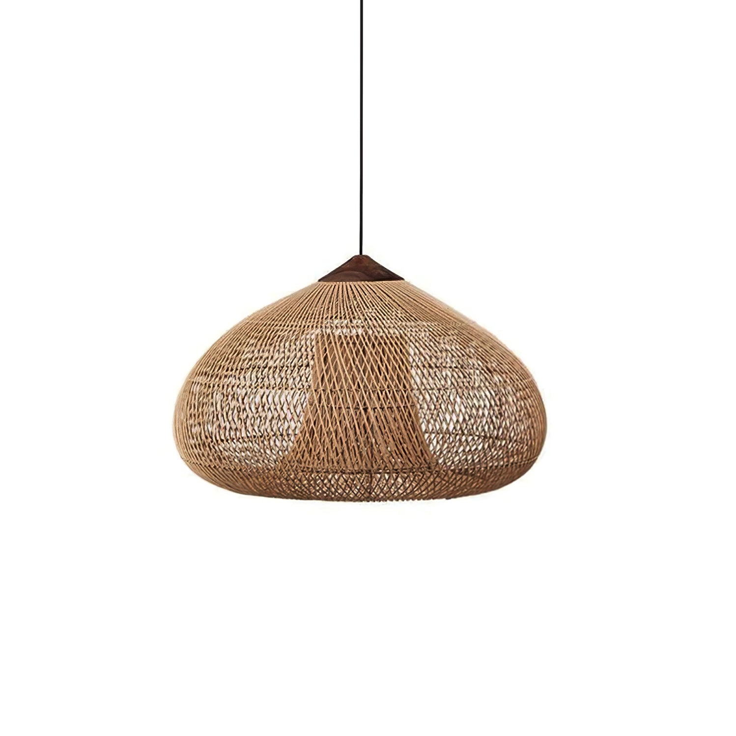Harp Braided Rattan Pendant Lamp
