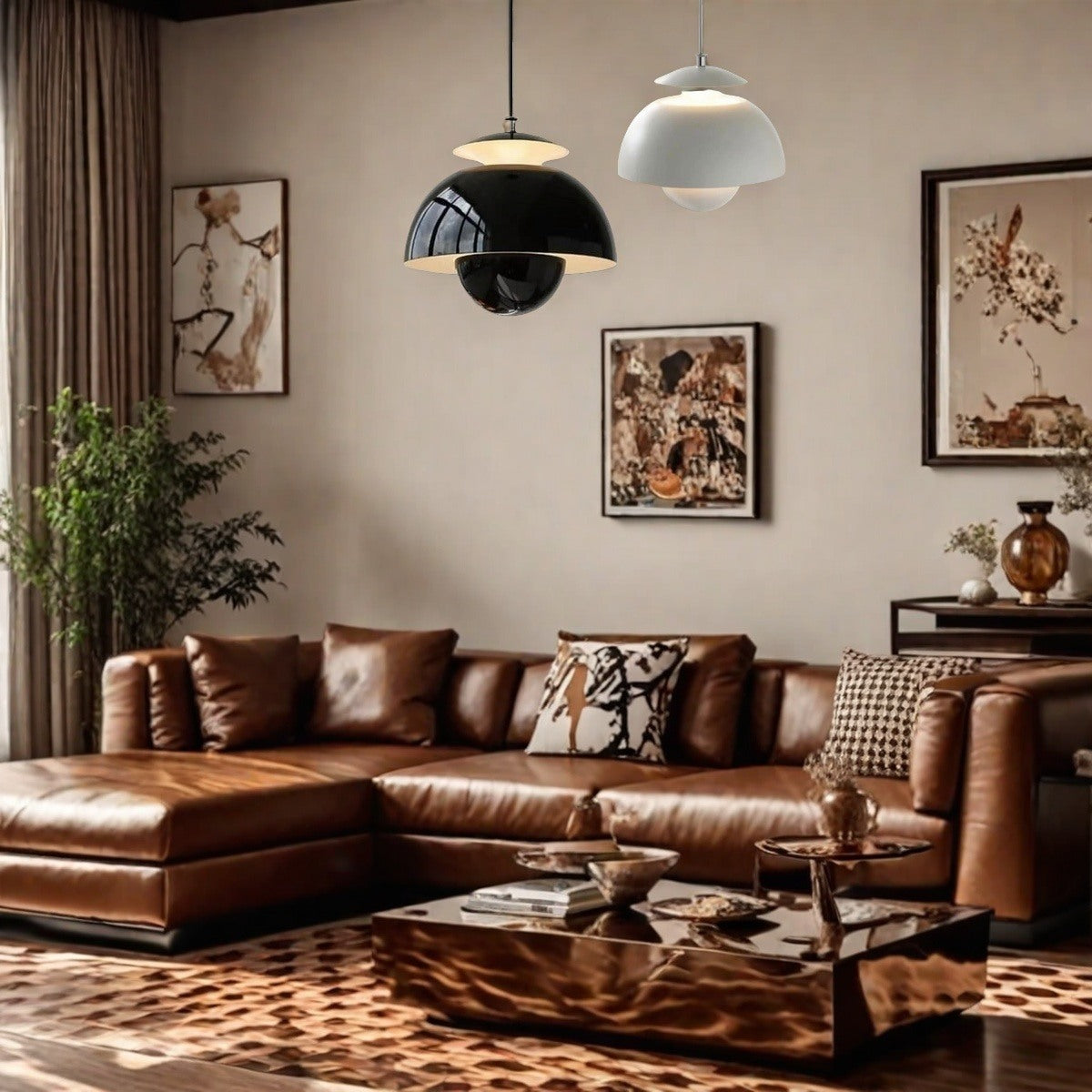 Flower Bud Pendant Light – Nordic Metal Design for Modern Interiors