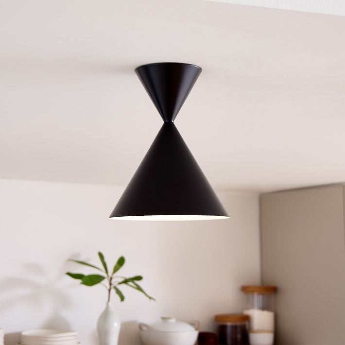 Plafonnier semi-encastré Brivana - Éclairage moderne pour la maison