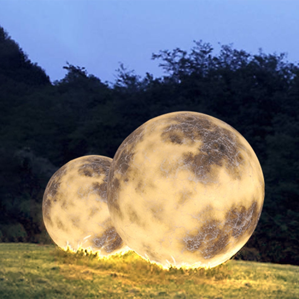 Waterproof Garden Post Light - Decorative Round Outdoor Lamp