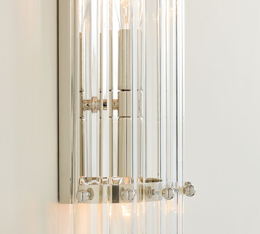 Lumora Crystal Wall Sconce – Elegant Lighting for Hallway & Bedroom