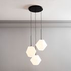 Talvior Geometric Modern Bathroom Sconce - Faceted Shade Light in Luxe Finishes