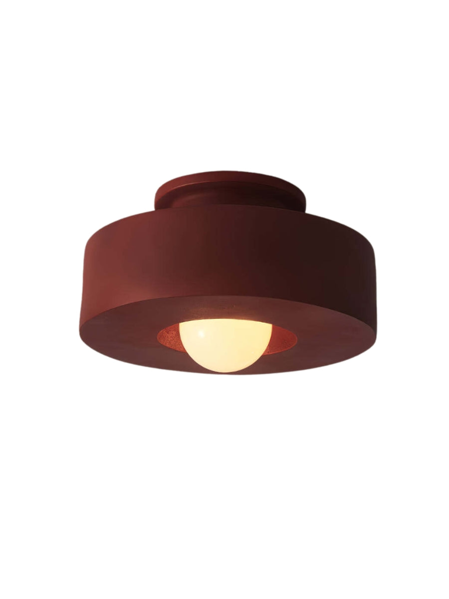 Sophisticated Resin Ceiling Hanging Lamp - Red Green Black