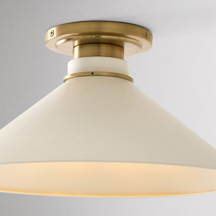 Aurenza Timeless Flush Mount Light - Farmhouse Design with Simple Elegant Charm