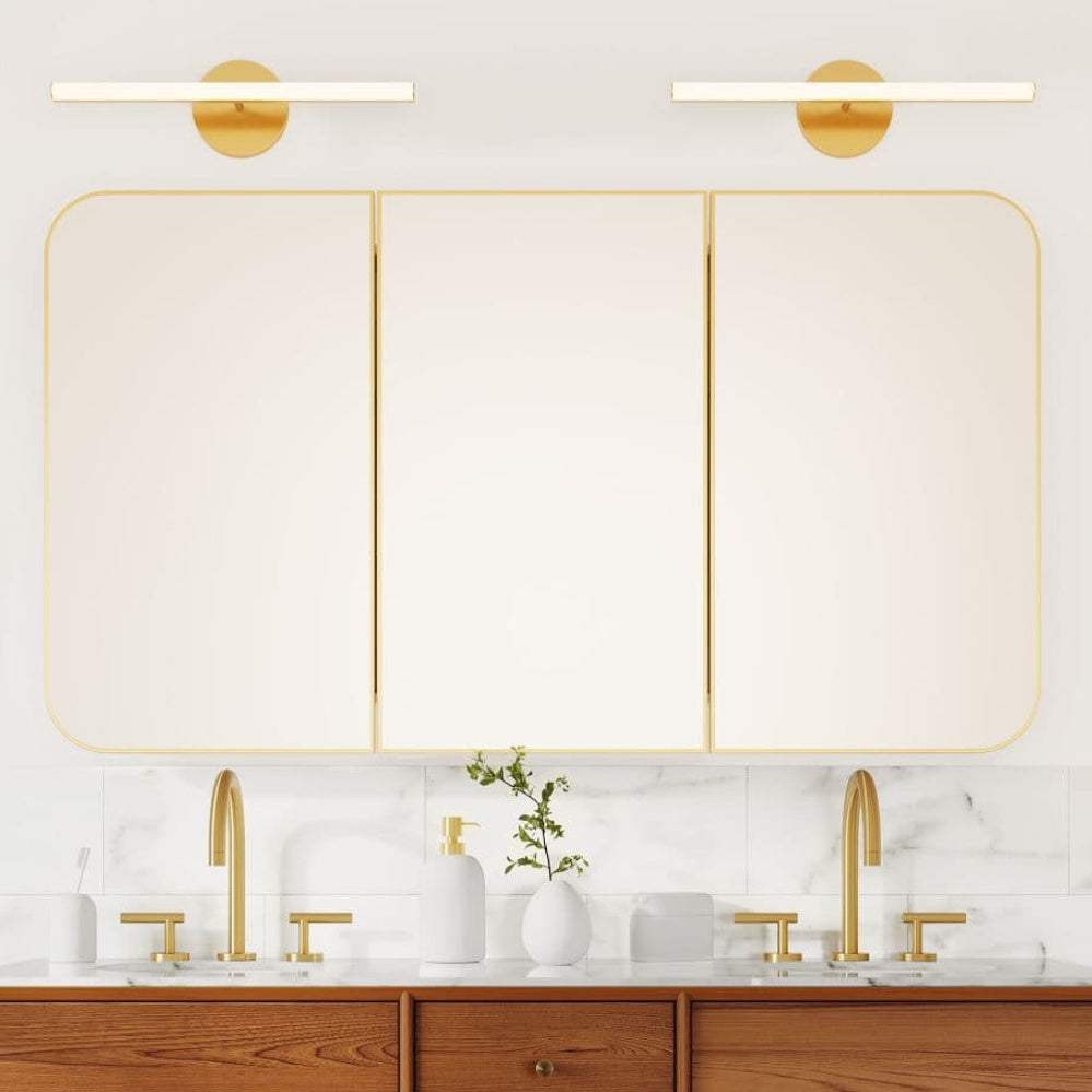 Voro Modern LED Wall Sconce - Metal Bathroom & Hallway Lighting Fixture