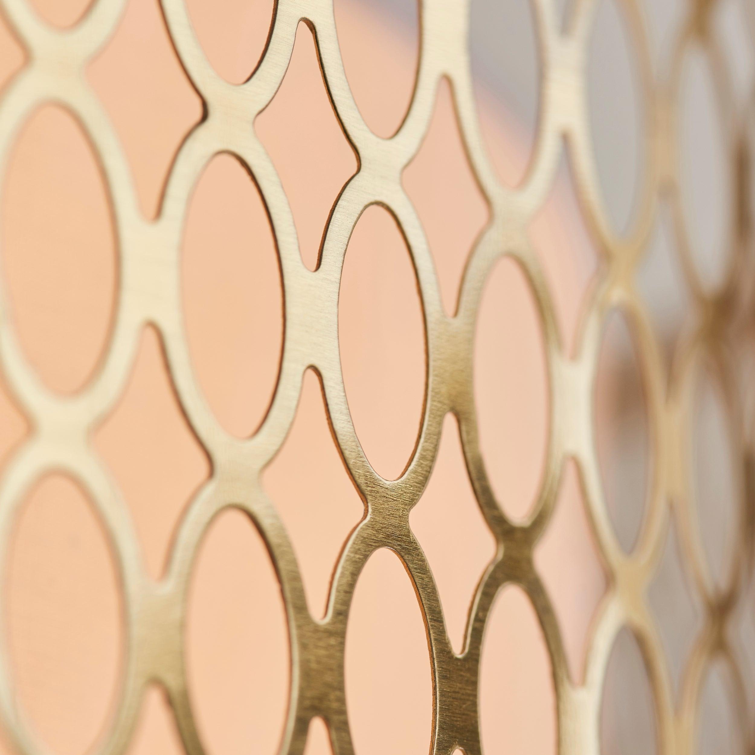 Modern 3 Light Mesh Design Ceiling Light - Dimmable for Living Room