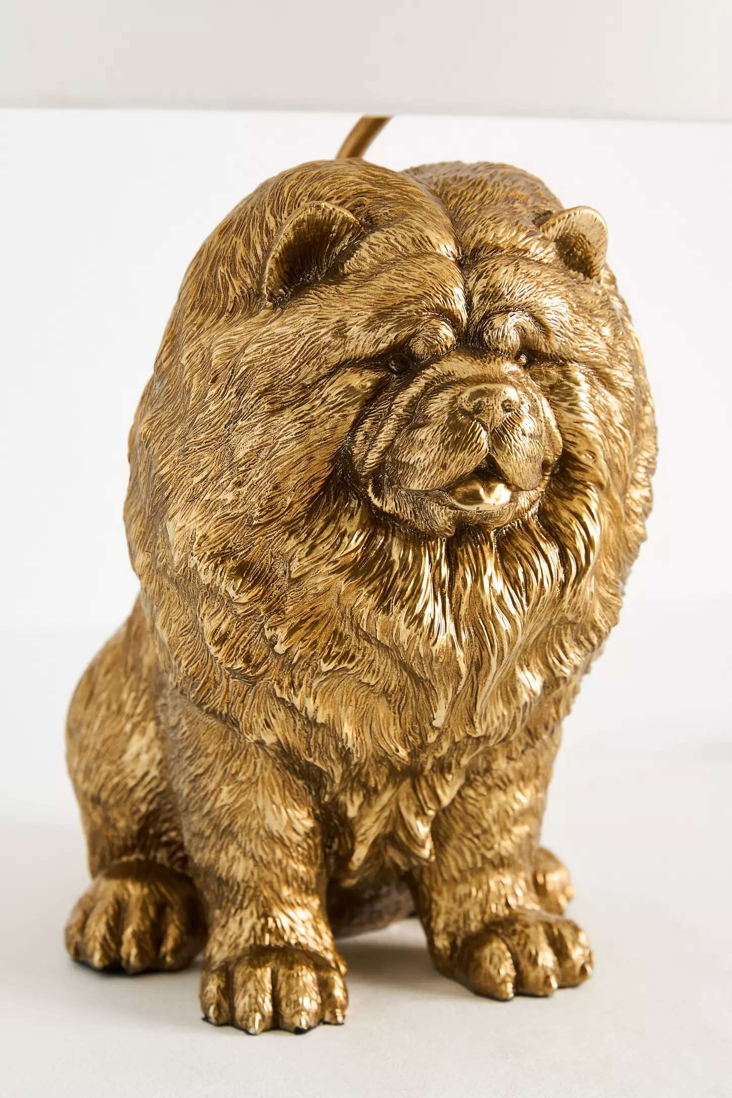 Pawdia Fabric Decorative Table Lamp - Animal Sculpture Bedside Lamp