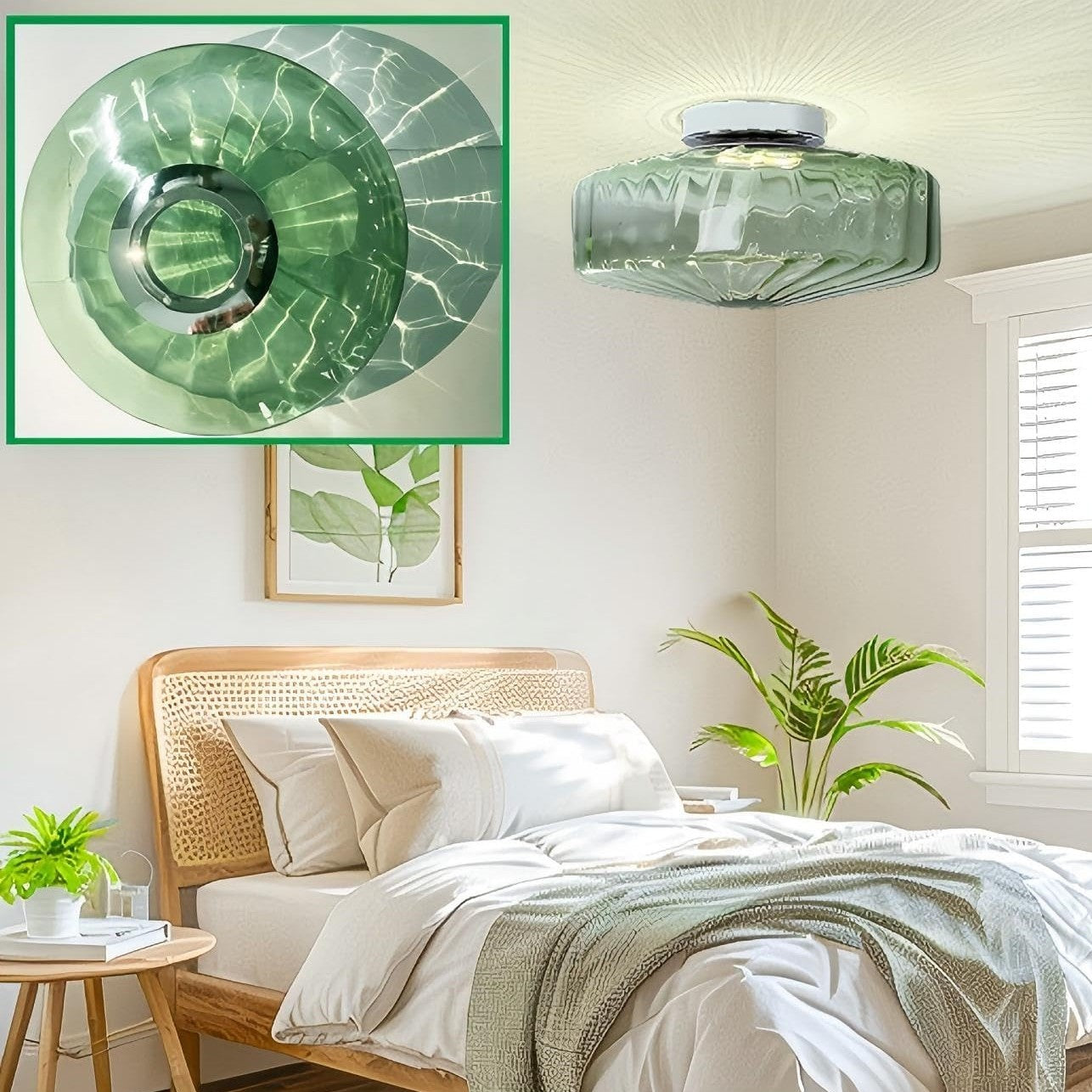 Industrial Remy Water Ripple Ceiling Lamp