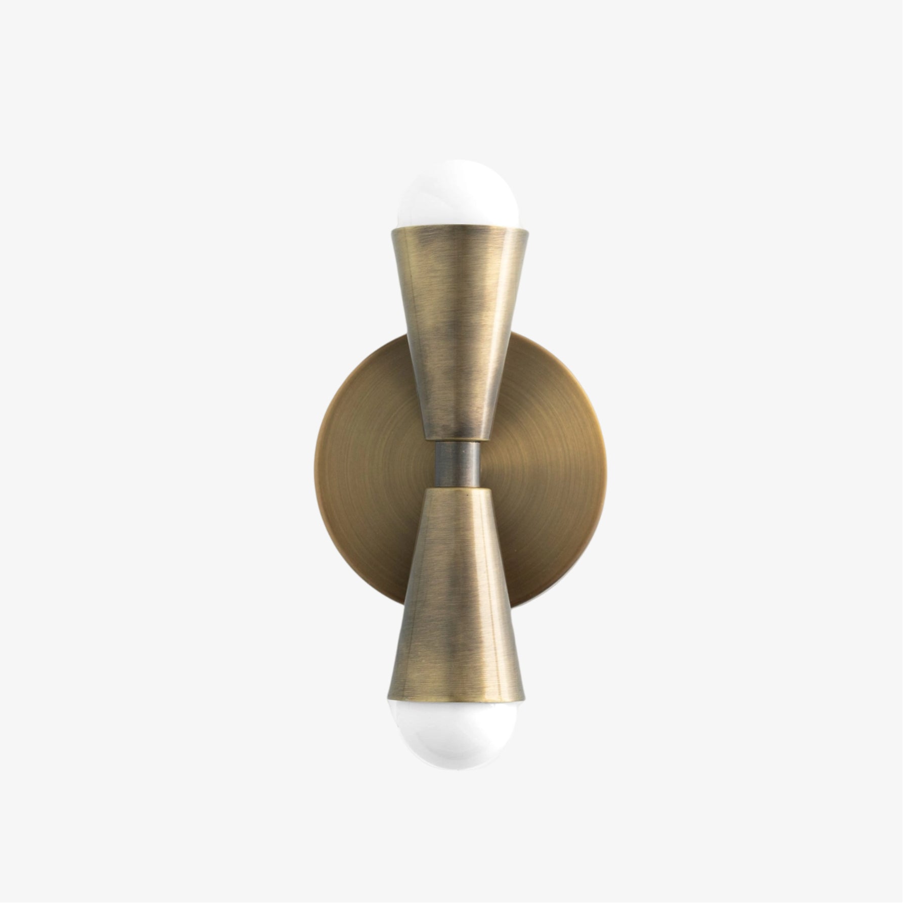 Pyralis Cone Linear Statement Wall Sconce - Modern Two Light Fixture