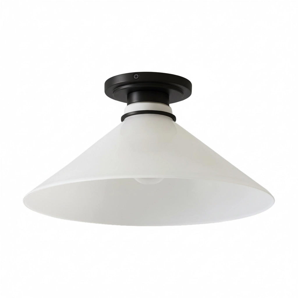 Aurenza Timeless Flush Mount Light - Farmhouse Design with Simple Elegant Charm