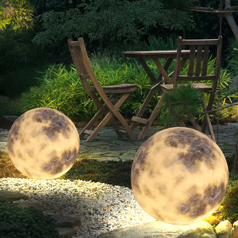 Waterproof Garden Post Light - Decorative Round Outdoor Lamp