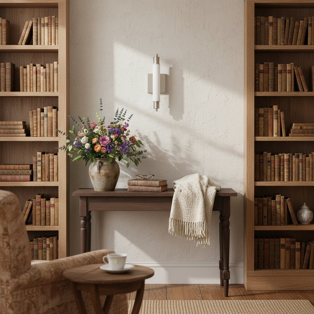 Ornato Luxe Modern Vanity Sconce - Art Deco Wall Light with Cylinder Shade