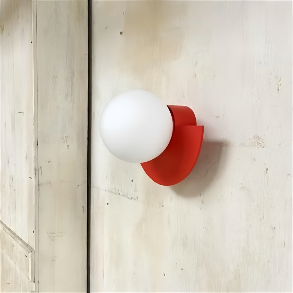 Colourful Orb Wall Lamp – Macaron Style Wall Lamp