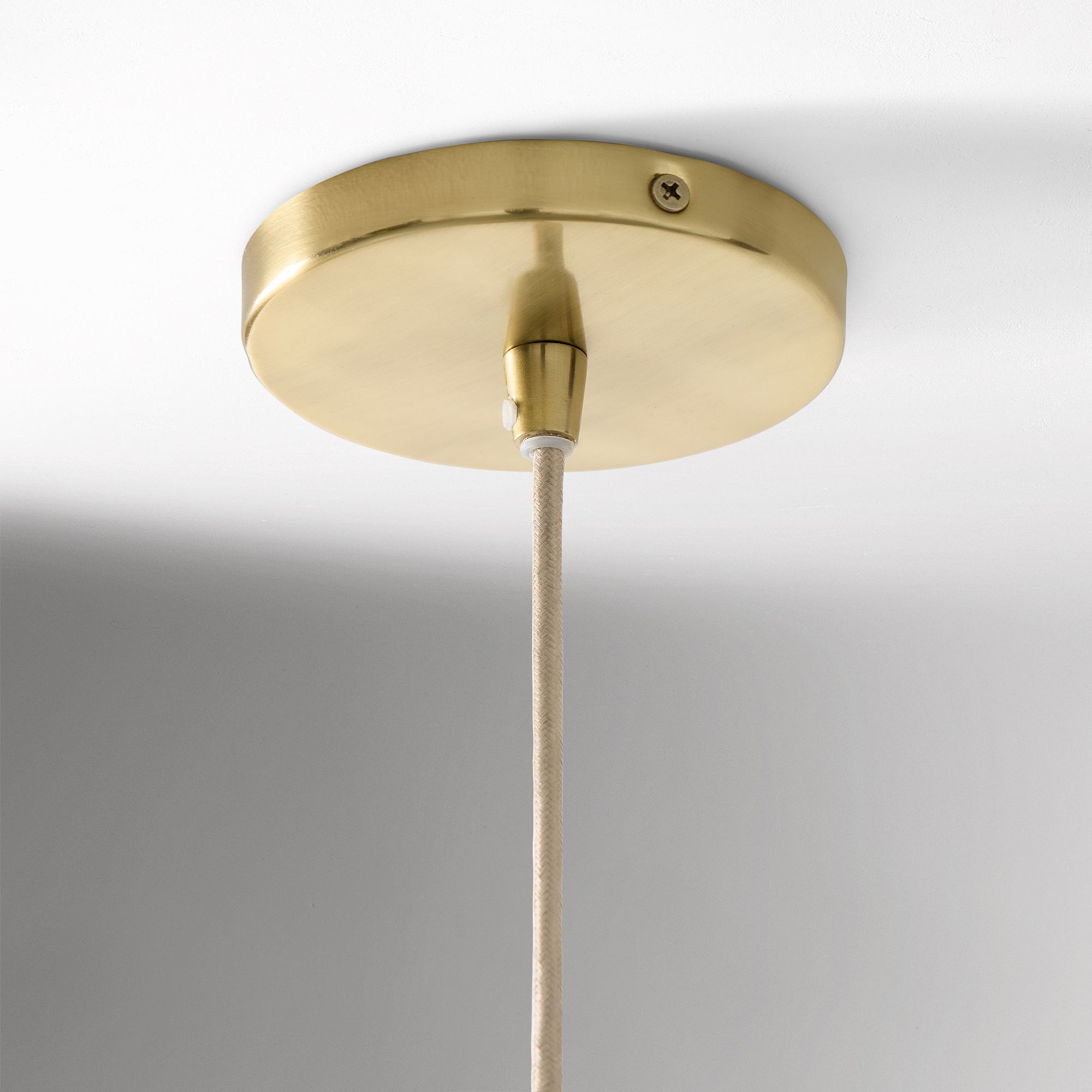Galvia Champagne Bronze Metal Pendant - Adjustable and UL Compliant