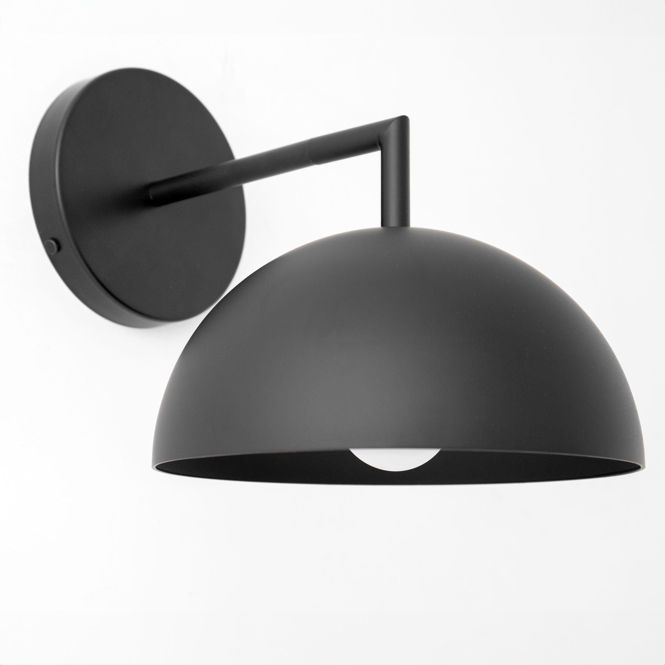 Metio Dome Minimalist Dome Sconce - Stylish Colorful Wall Light