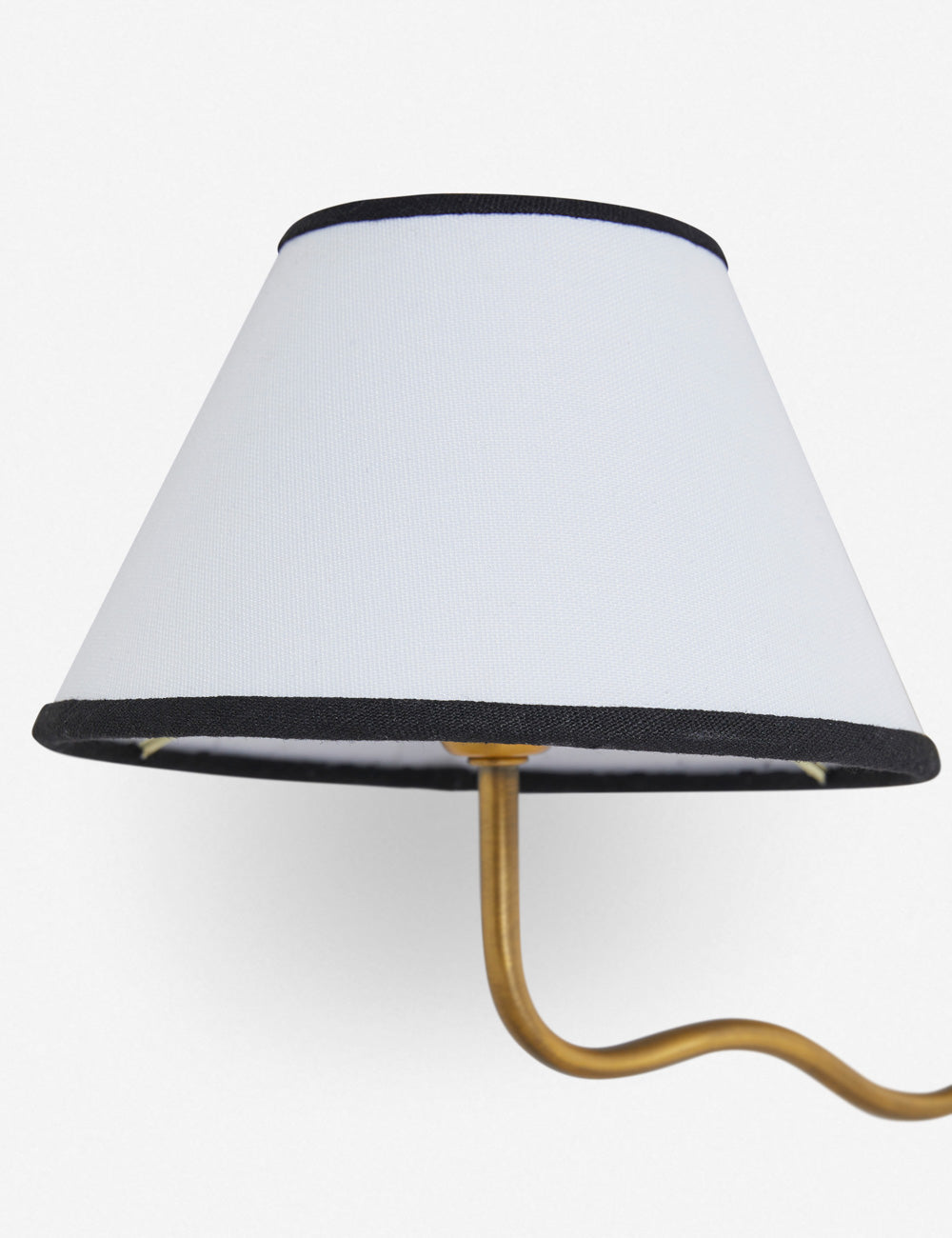 Kulo Fabric Wall Light-Modern Double Arm Linen Wall Sconce for Living Room