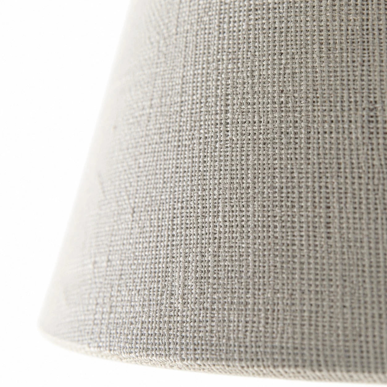 Eaveside Skirt Vintage Fabric Shade Pendant Light - Woven fabric texture detail