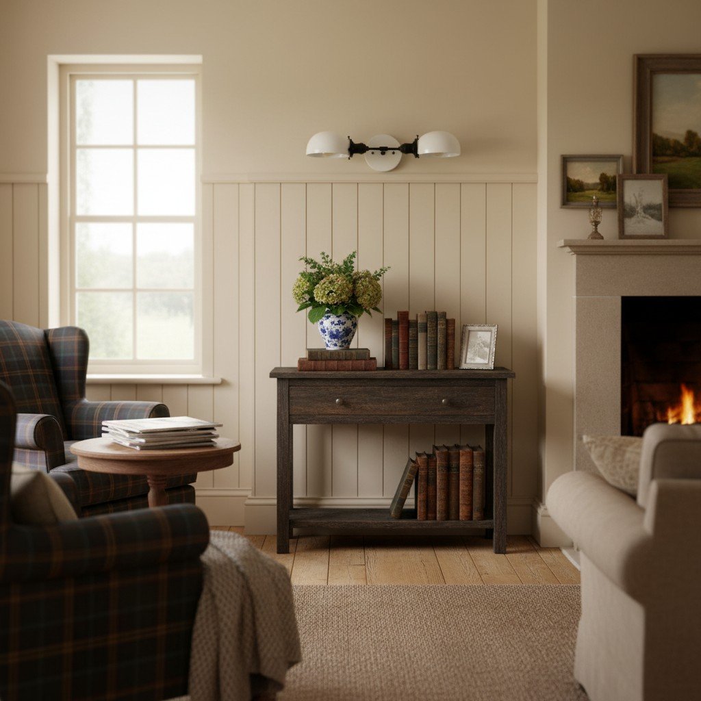 Ornato Luxe Mid-Century Vanity Light - Brass Bathroom Fixture with Opal Glass