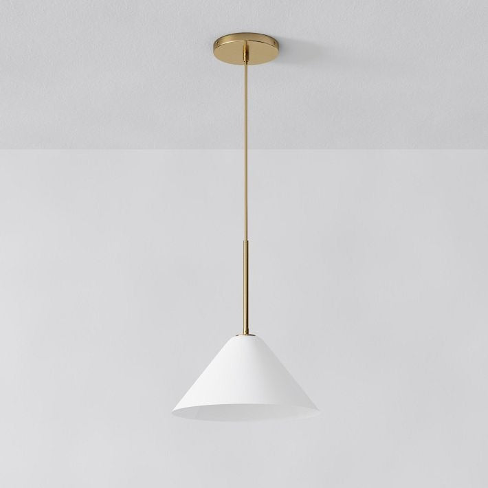 Suspension conique en verre Conica – Luminaire de style moderne pour toutes les pièces