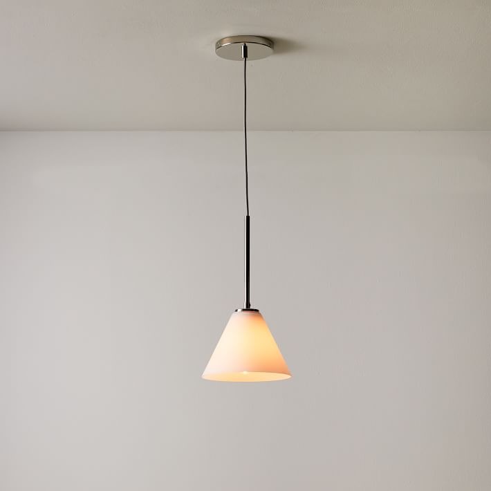 Suspension conique en verre Conica – Luminaire de style moderne pour toutes les pièces