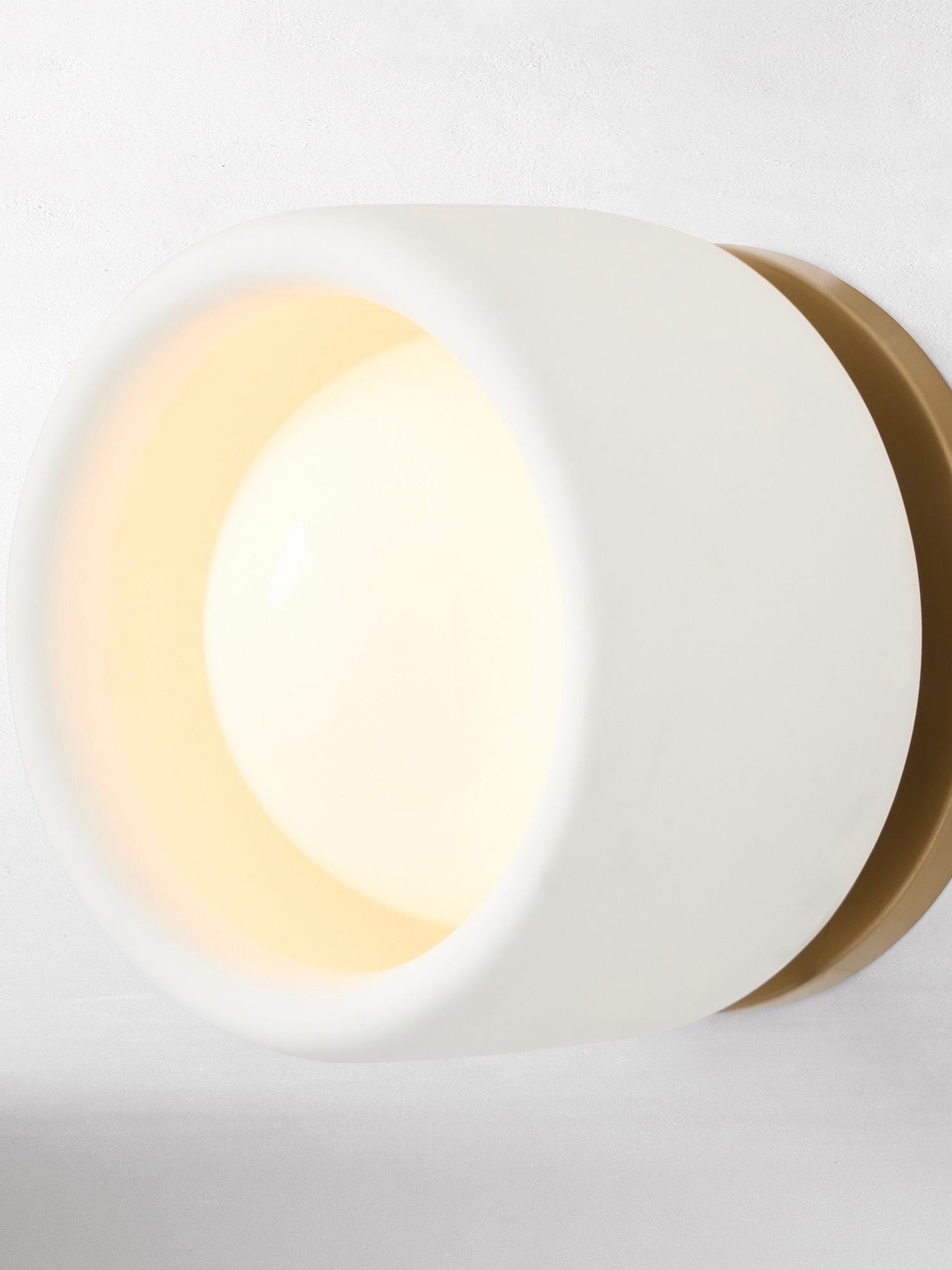 Decorative Porcelain Flush Mount Wall Sconce