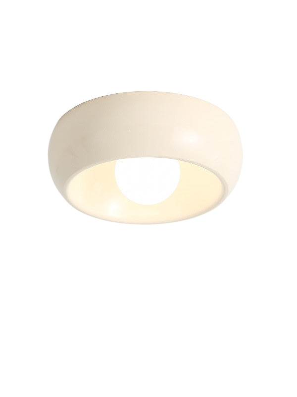 Plafonnier moderne en métal et verre, couleur noyer, pour l'éclairage intérieur