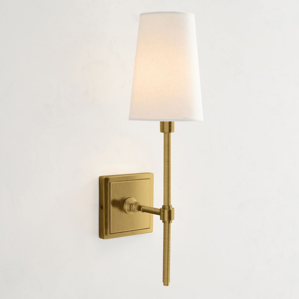 Derlina Multi-Head Wall Lamp - Retro Metal Linen Sconce for Bedroom