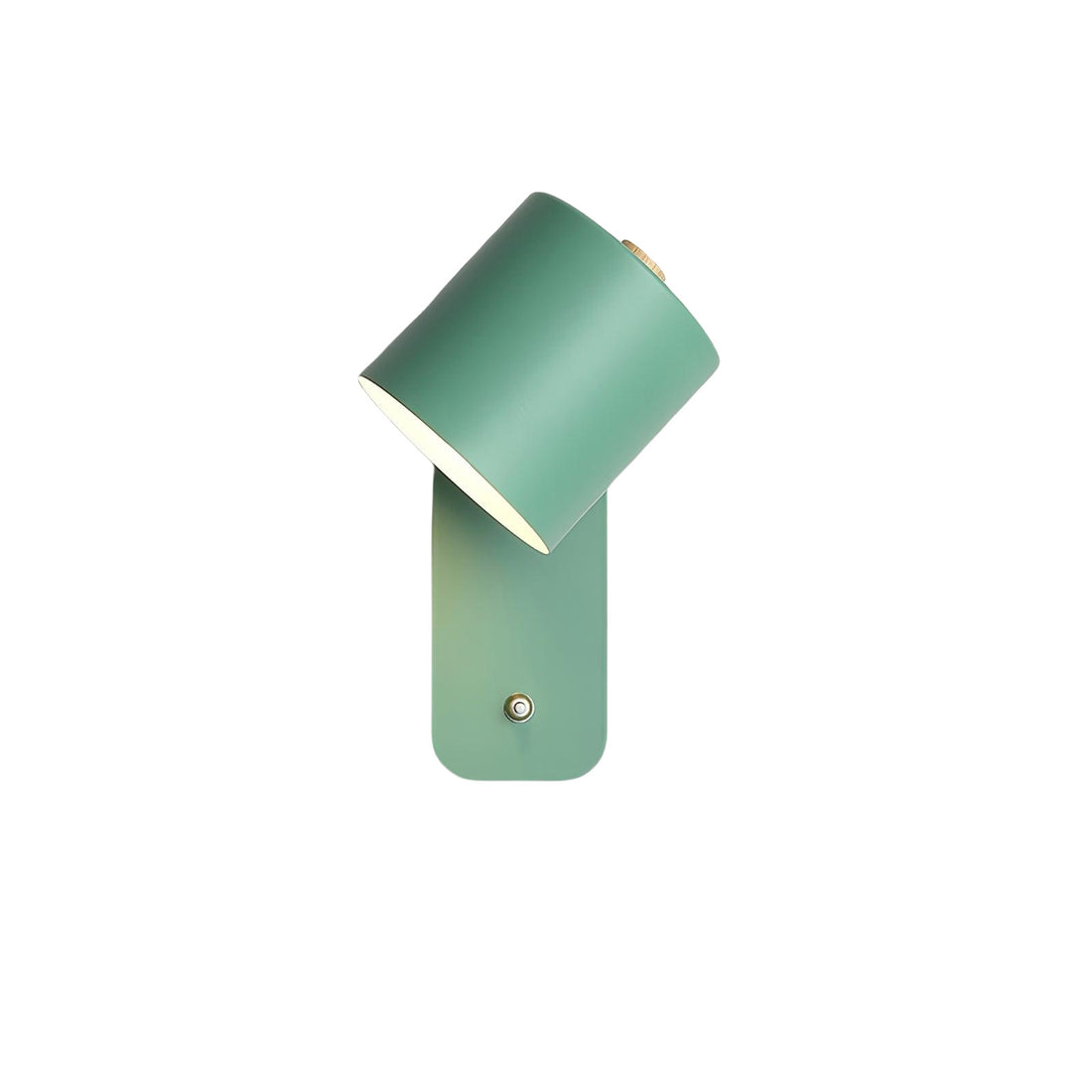 Applique murale cylindrique rotative — Éclairage d'intérieur minimaliste en métal