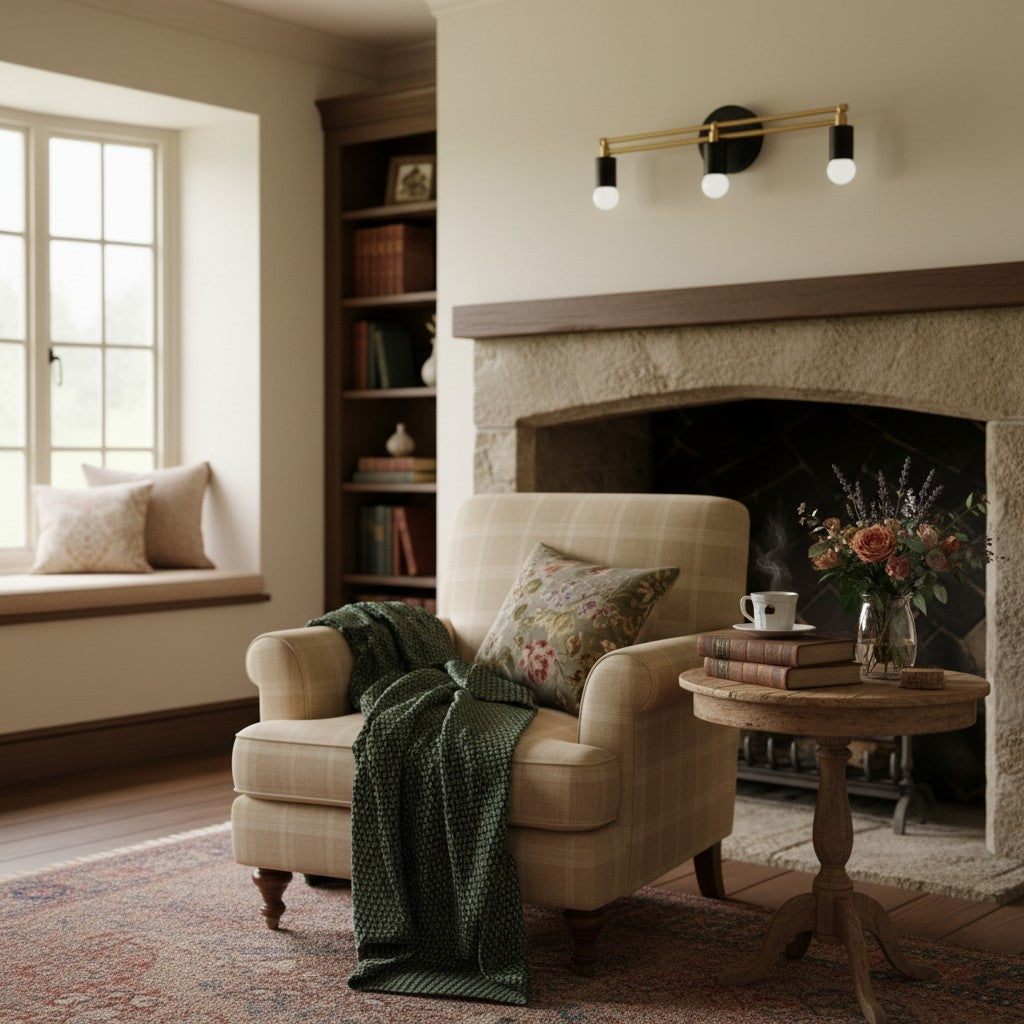 Mobilux Line Modern Vanity Light - Bathroom Wall Fixture in Art Deco Style