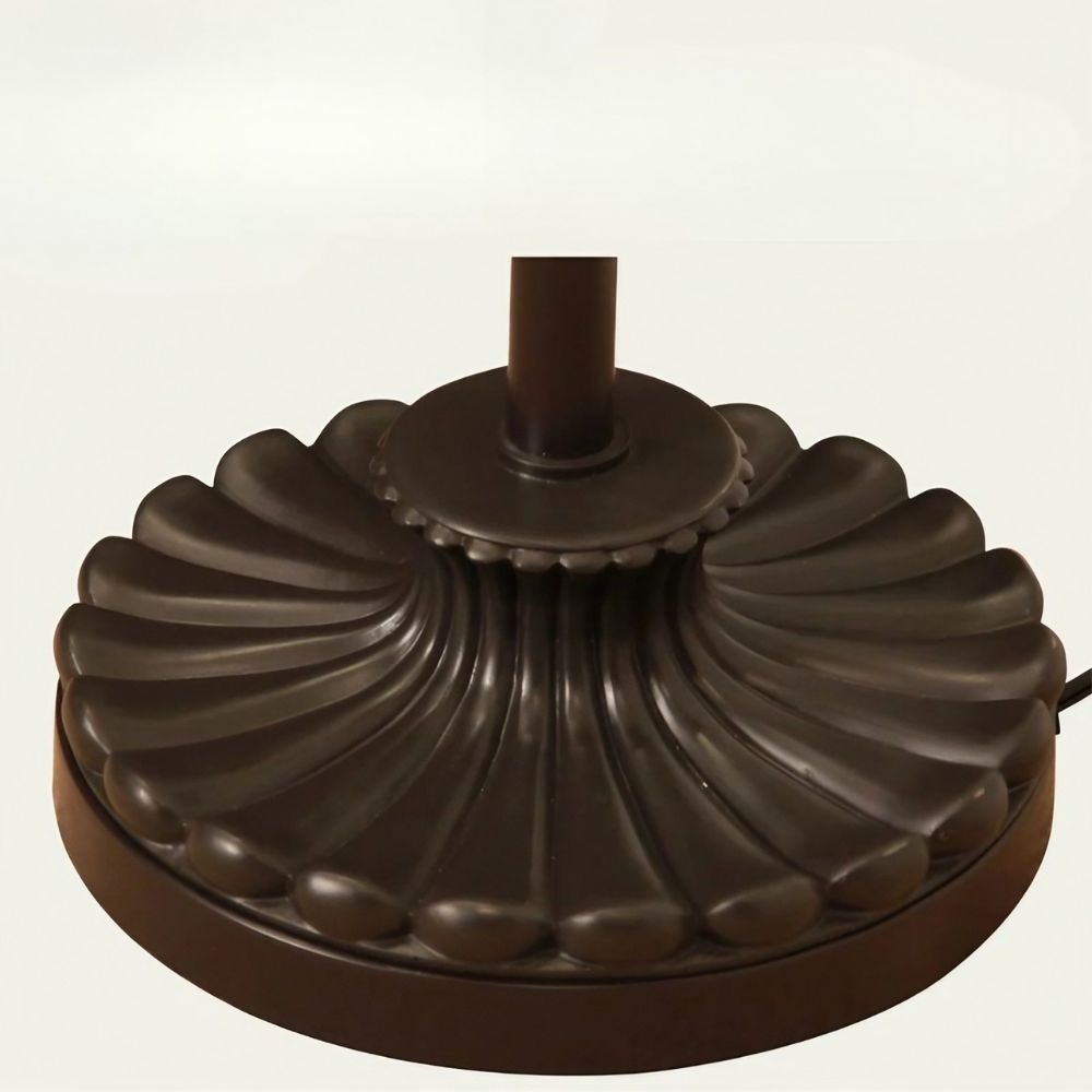 Alabaster Floor Lamp - Antique Textured Glass Luxury Lighting