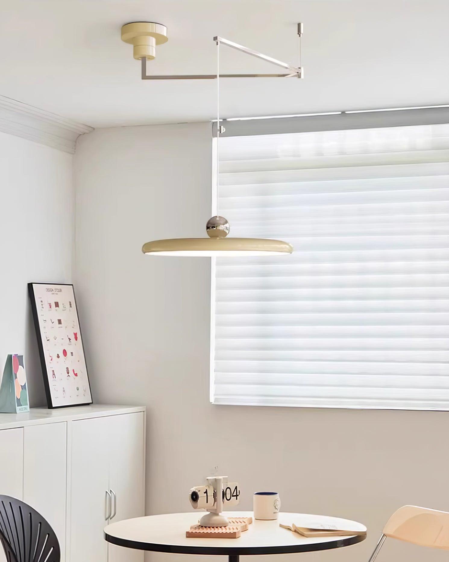 Adjustable Articulated Arm Metal Pendant Light