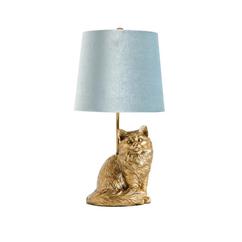 Pawdia Fabric Decorative Table Lamp - Animal Sculpture Bedside Lamp