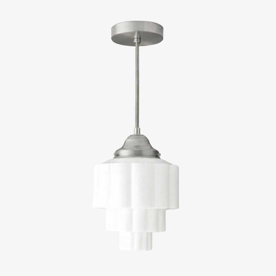 Geotower Glass Pendant Light - Elegant Home Lighting