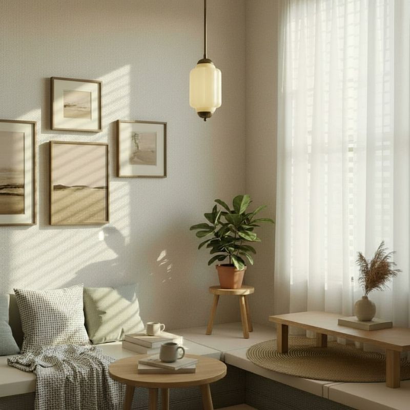 Suspension Eloise en verre laiteux – Lampe vintage fine pour salon