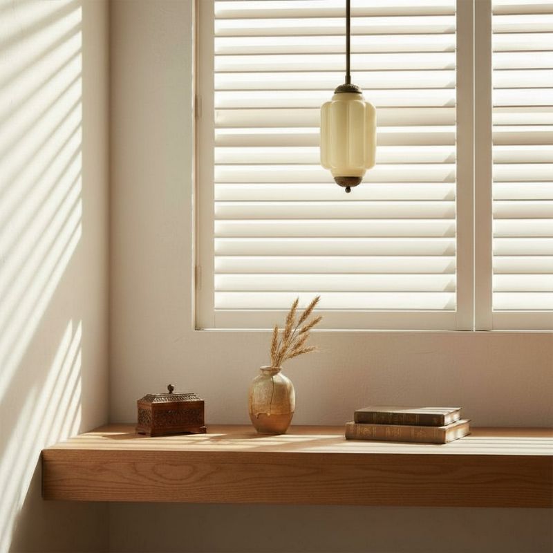 Suspension Eloise en verre laiteux – Lampe vintage fine pour salon