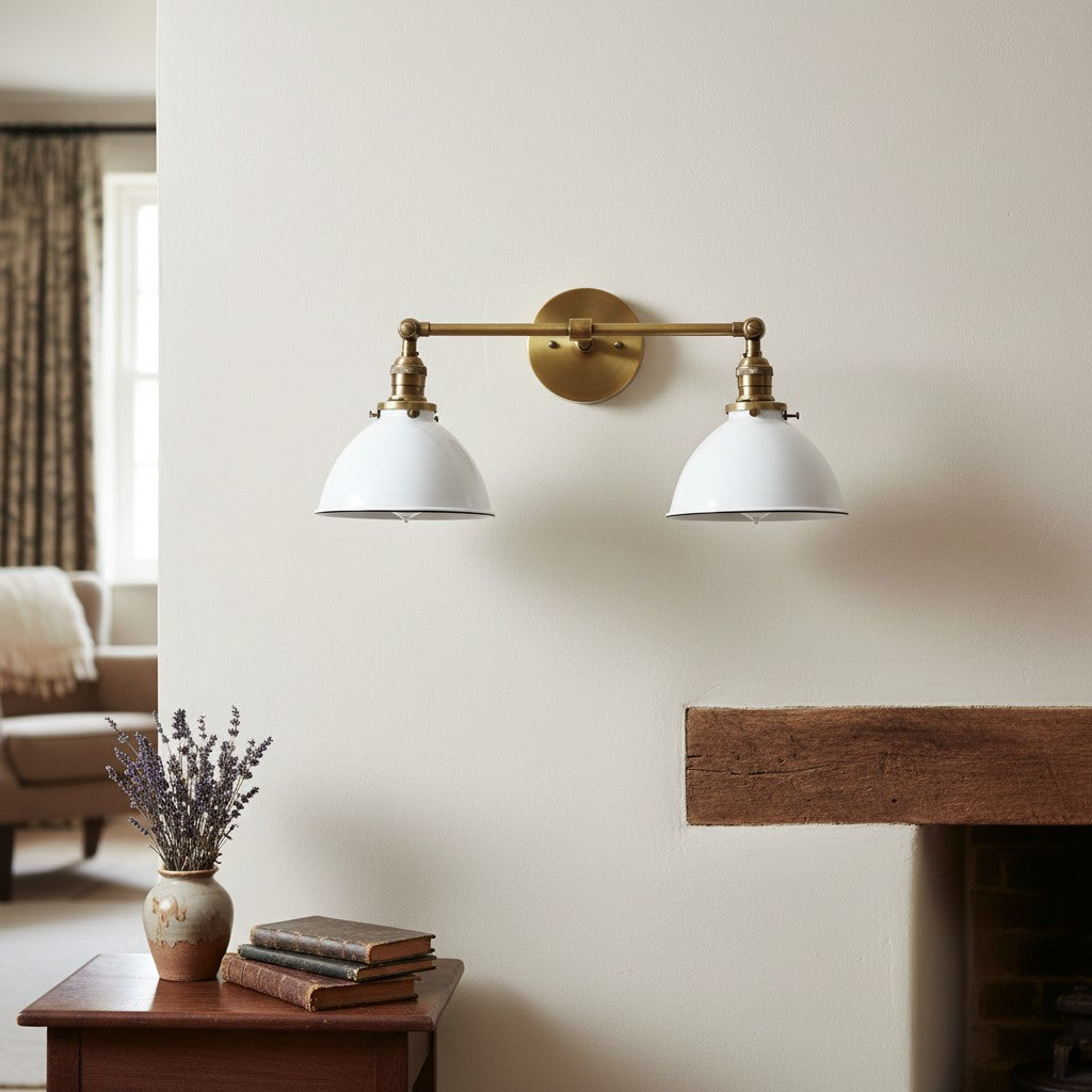 Conique Metal Industrial Vanity Light  - Modern Bathroom Lighting Fixture