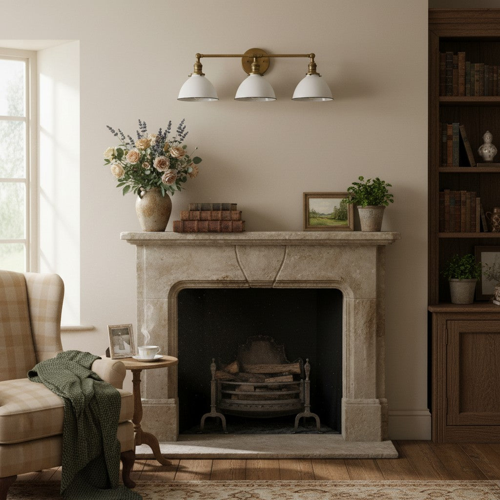 Conique Metal Industrial Vanity Light  - Modern Bathroom Lighting Fixture