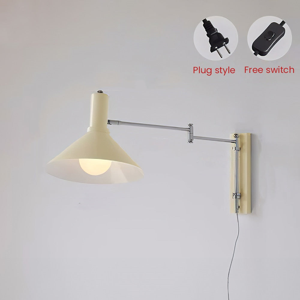 Bauhaus Simple Rotatable Stained Wall Light