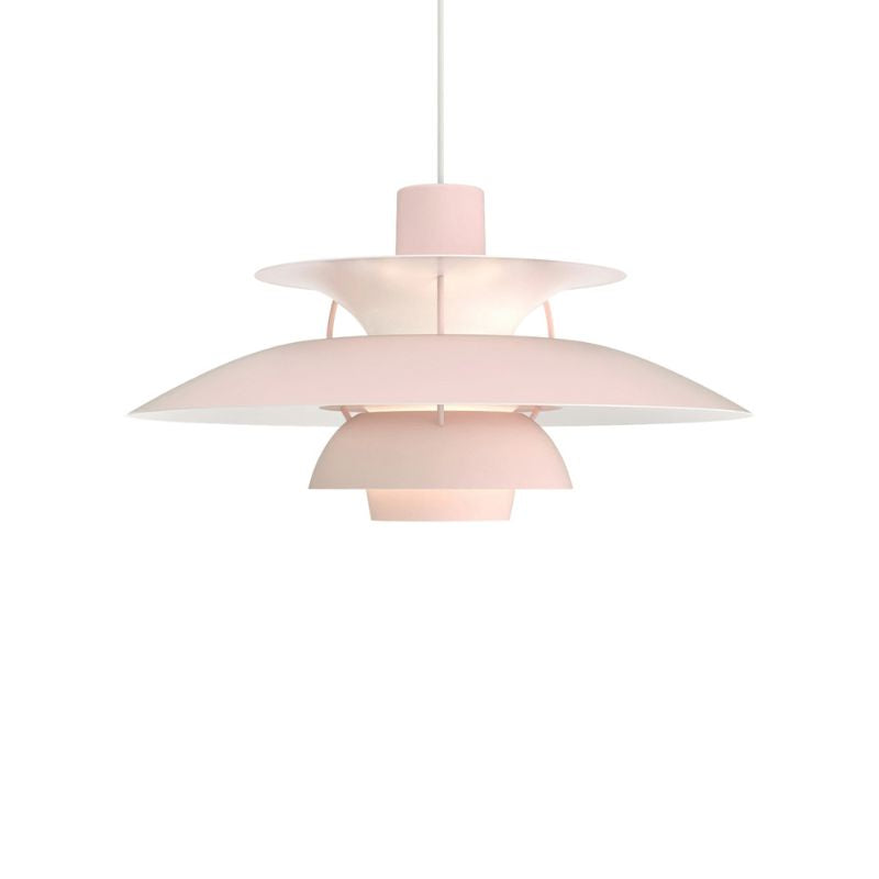 Suspension multicouche danoise - Lampe de salle à manger scandinave en métal