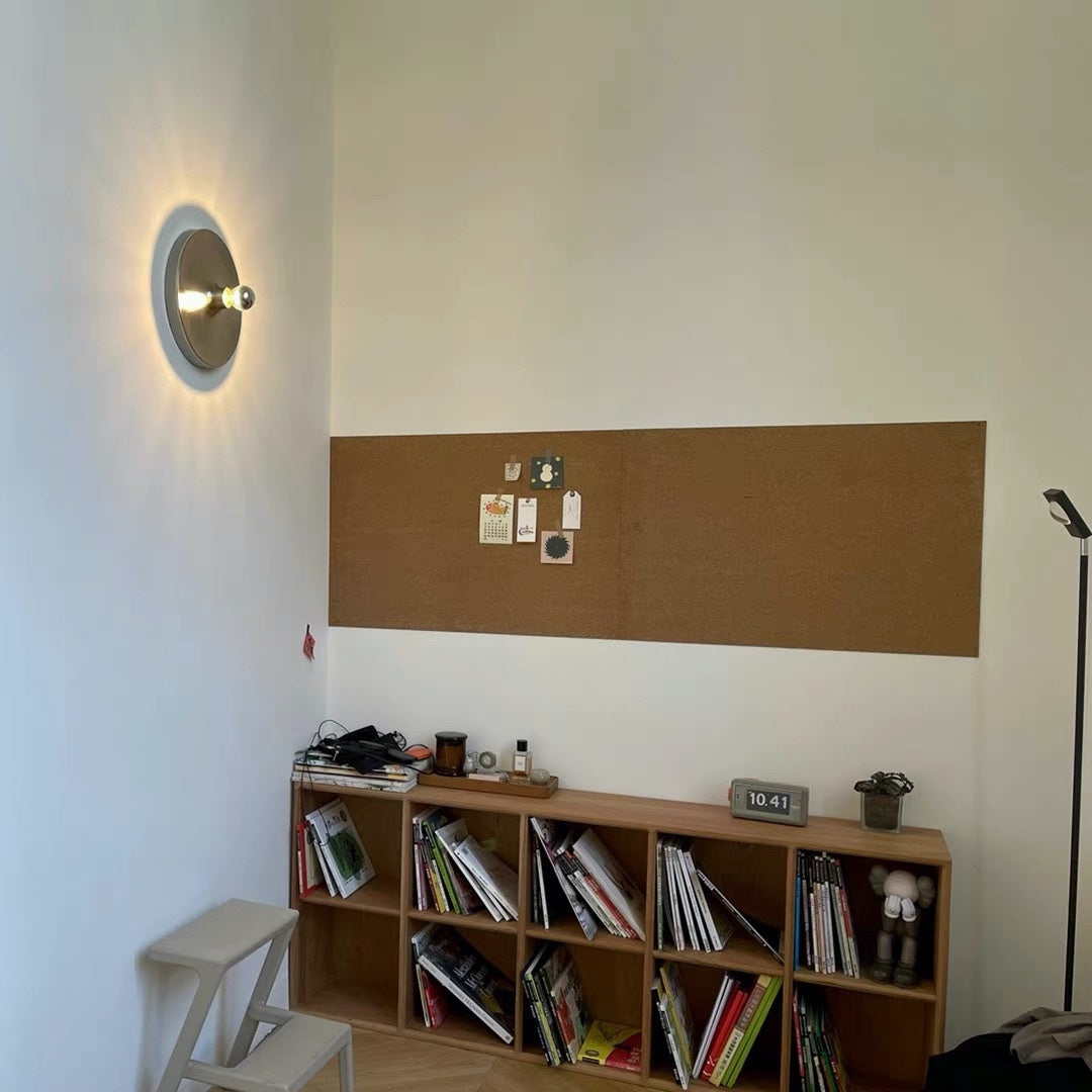 Sleek Space-Age Disk Ceiling Lamp Chrome Gold White Black Not Dimmable