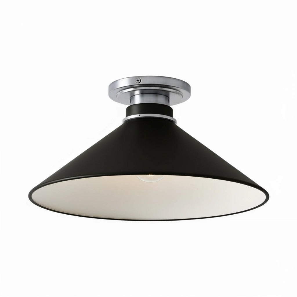 Aurenza Timeless Flush Mount Light - Farmhouse Design with Simple Elegant Charm