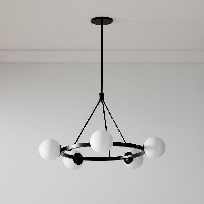Brelia Round Light Chandelier - Modern Globe Chandelier in Stylish Design
