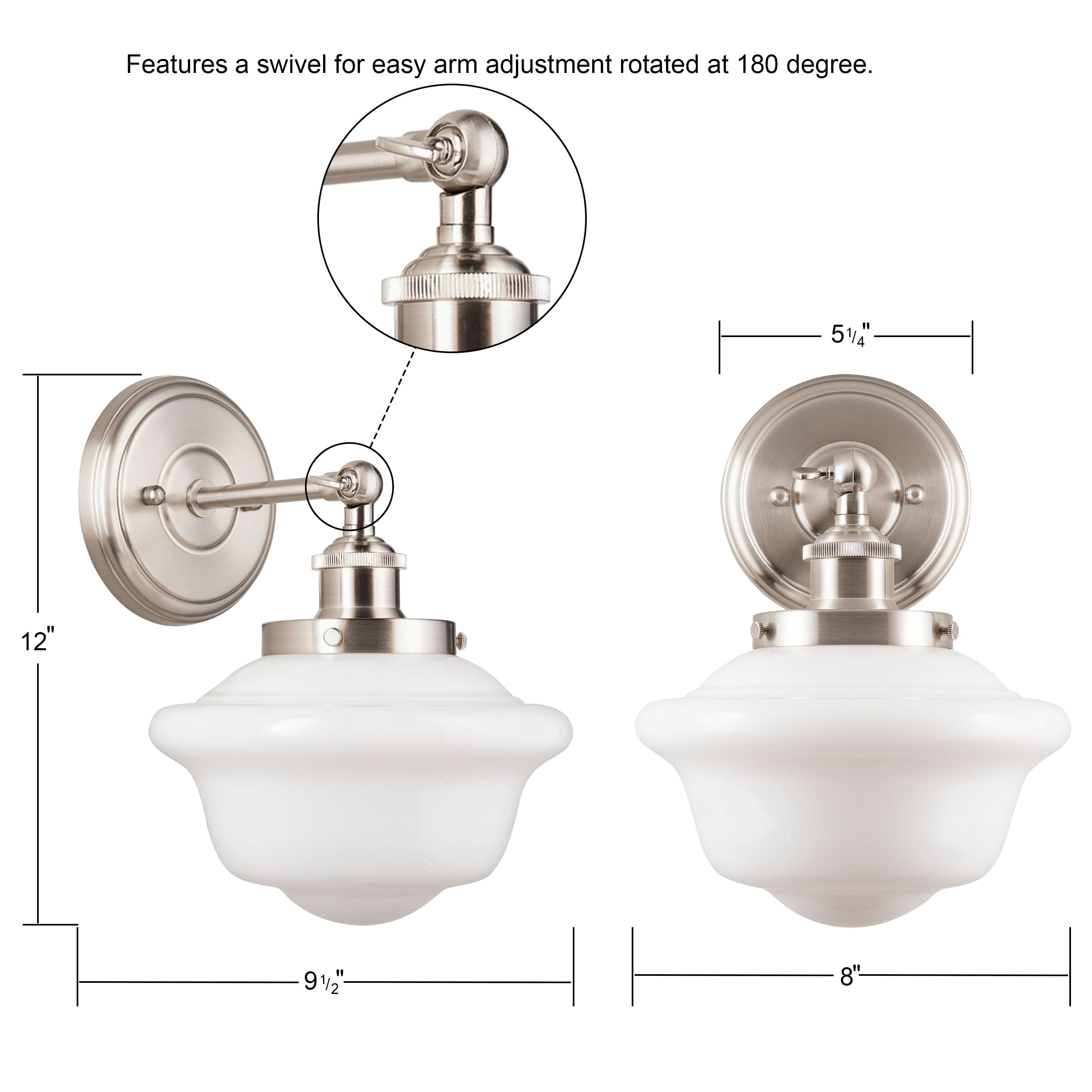 Lavagna Industrial Bathroom Vanity Light