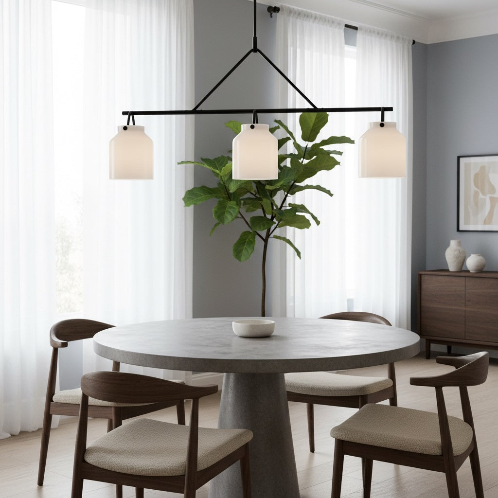 Suspension moderne en métal Hanton – Lampe suspendue pour cuisine