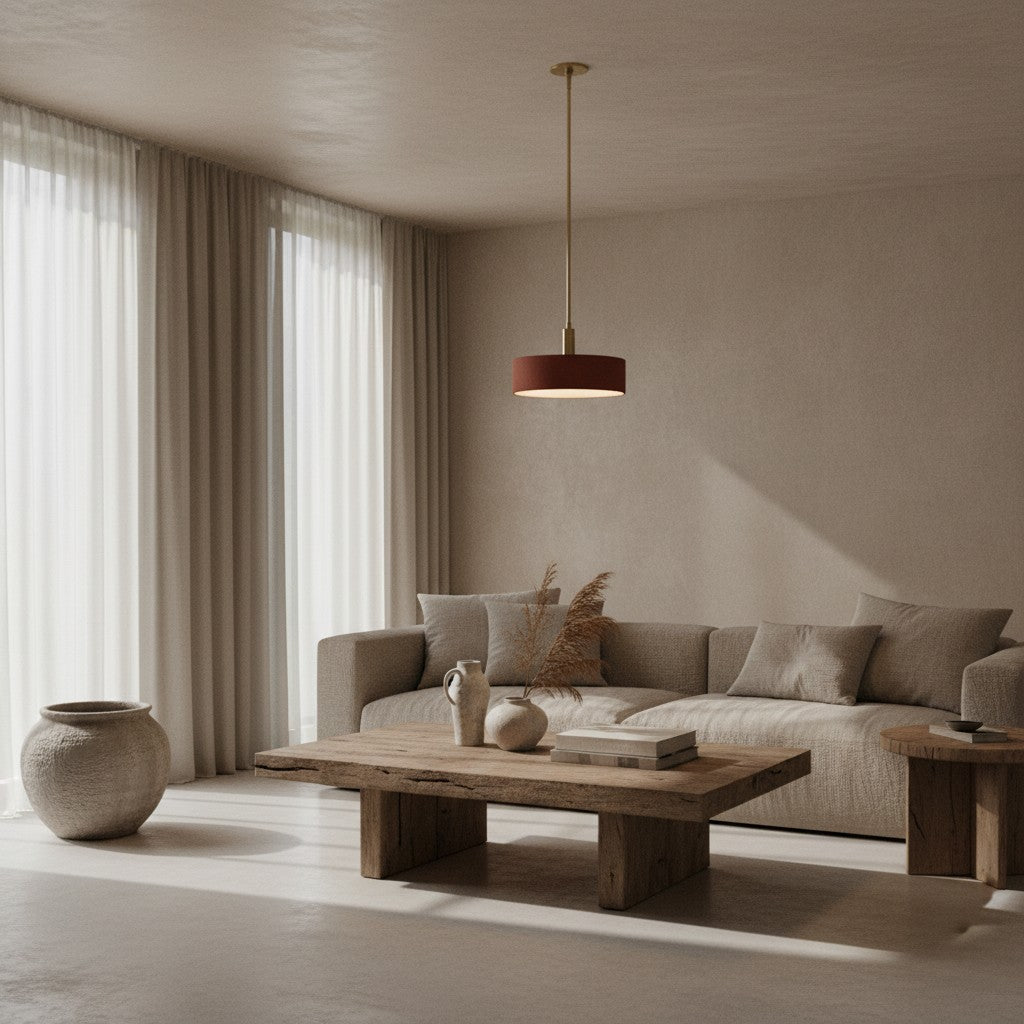 Cerova Modern Ivory Porcelain Pendant Light – Soft Organic Design for Kitchen Island