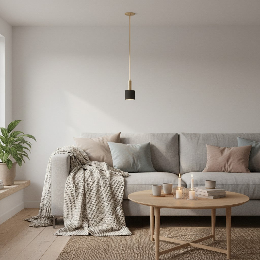 Cerova Modern Ivory Porcelain Pendant Light – Soft Organic Design for Kitchen Island